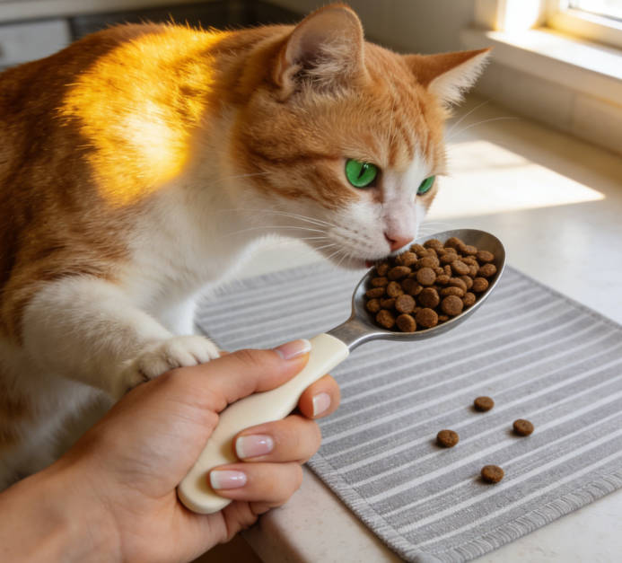 Why Do Cats Rub Against You During Feeding?