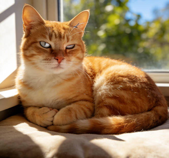 Why Do Cats Sleep with Their Eyes Open?