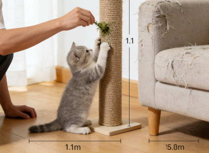 Training cats to climb